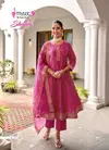 Shalini Vol 1 By Mystic 9 Vertican Shimmer Kurti With Bottom Dupatta Exporters In India